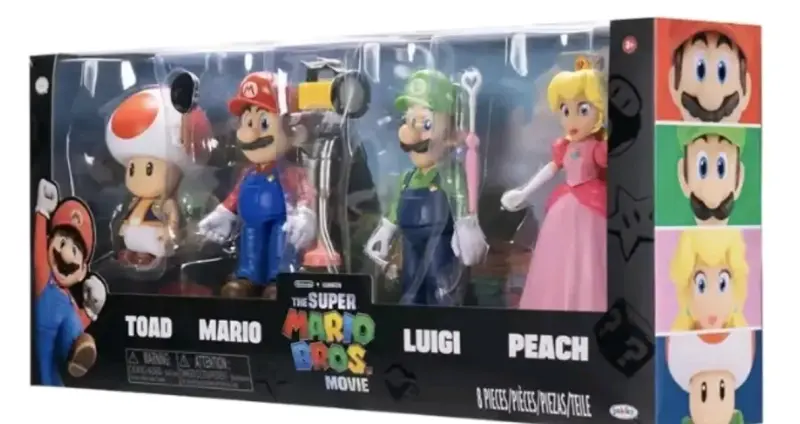 Set de Figuras The Super Mario Bros Movie - 2