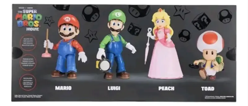 Set de Figuras The Super Mario Bros Movie - 3
