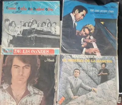 Colección de vinilos vintage de música variada - miniatura 2