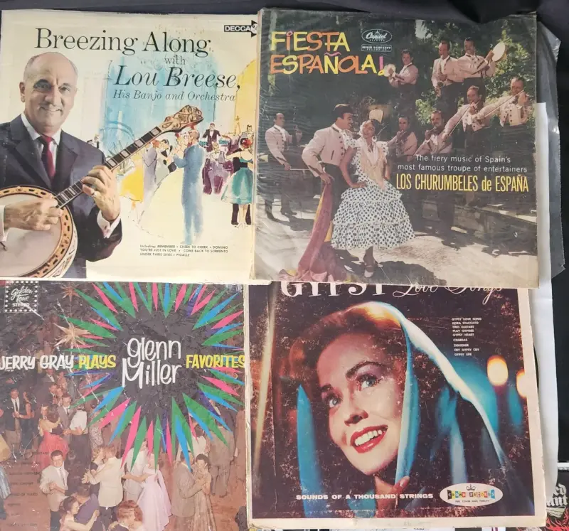 Colección de vinilos vintage de música variada - 3