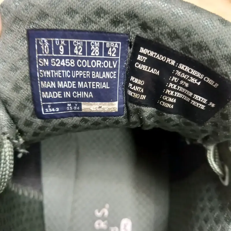 Zapatillas Skechers verde talla 42 en buen estado - 4