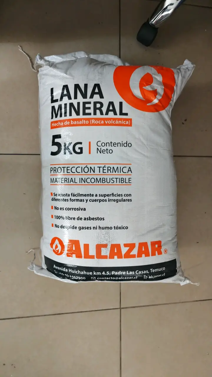 Lana Mineral Alcazar 5kg Protección Térmica