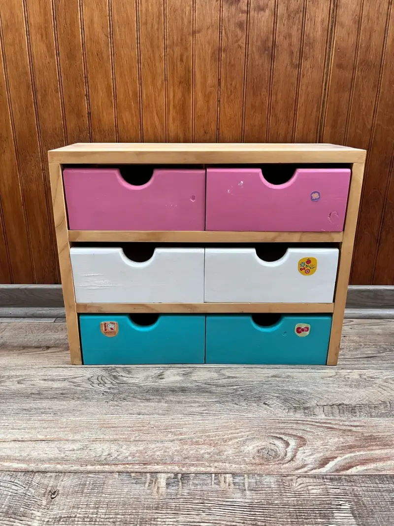 Cajonera infantil de madera - 1