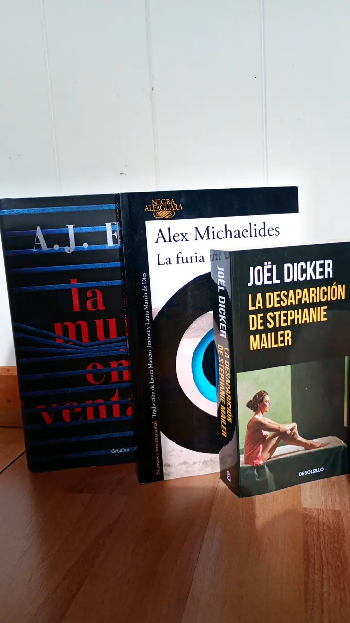 Lote de libros de misterio y suspenso - 1