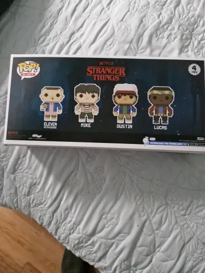 Set de Figuras Funko Pop Stranger Things 8-Bit - miniatura 1