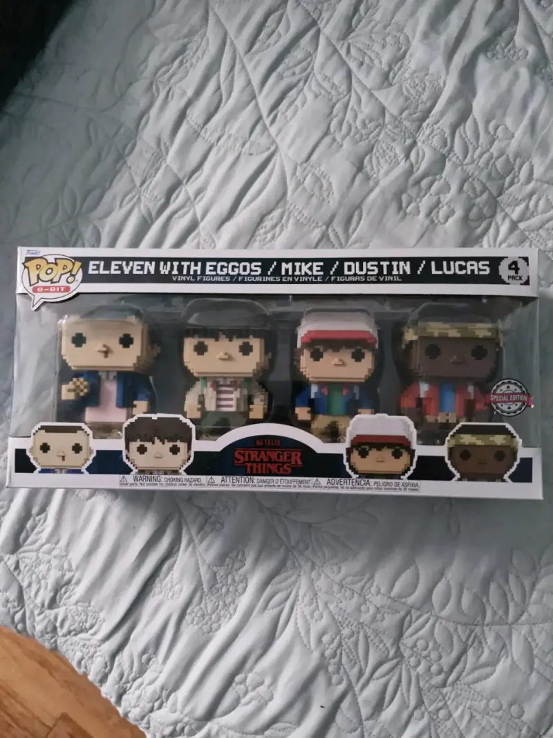 Set de Figuras Funko Pop Stranger Things 8-Bit - 3