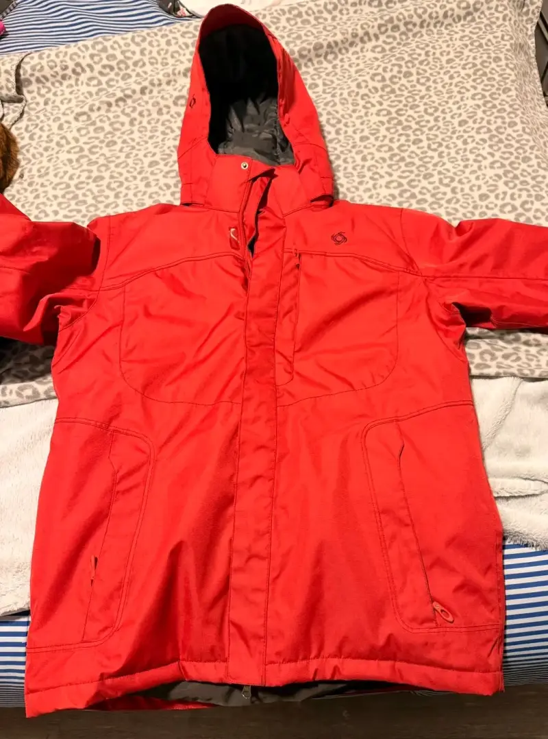Chaqueta de invierno roja DOITE Waterproof - 1