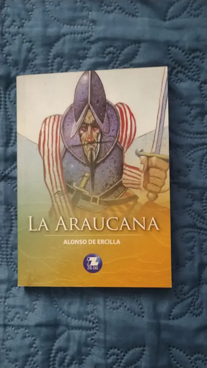 Libro 'La Araucana' de Alonso de Ercilla - 1