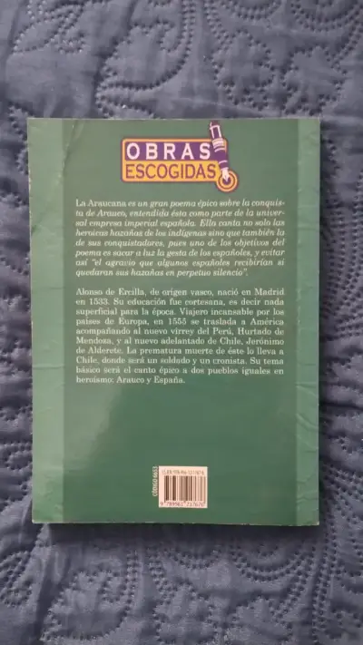 Libro 'La Araucana' de Alonso de Ercilla - miniatura 2