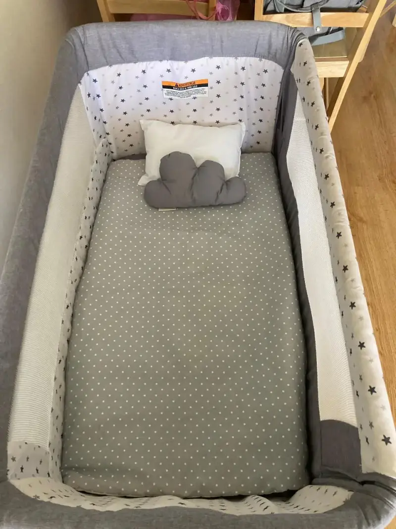 Cuna Colecho Safety 1st Dream With Me Gris + Acces - 1