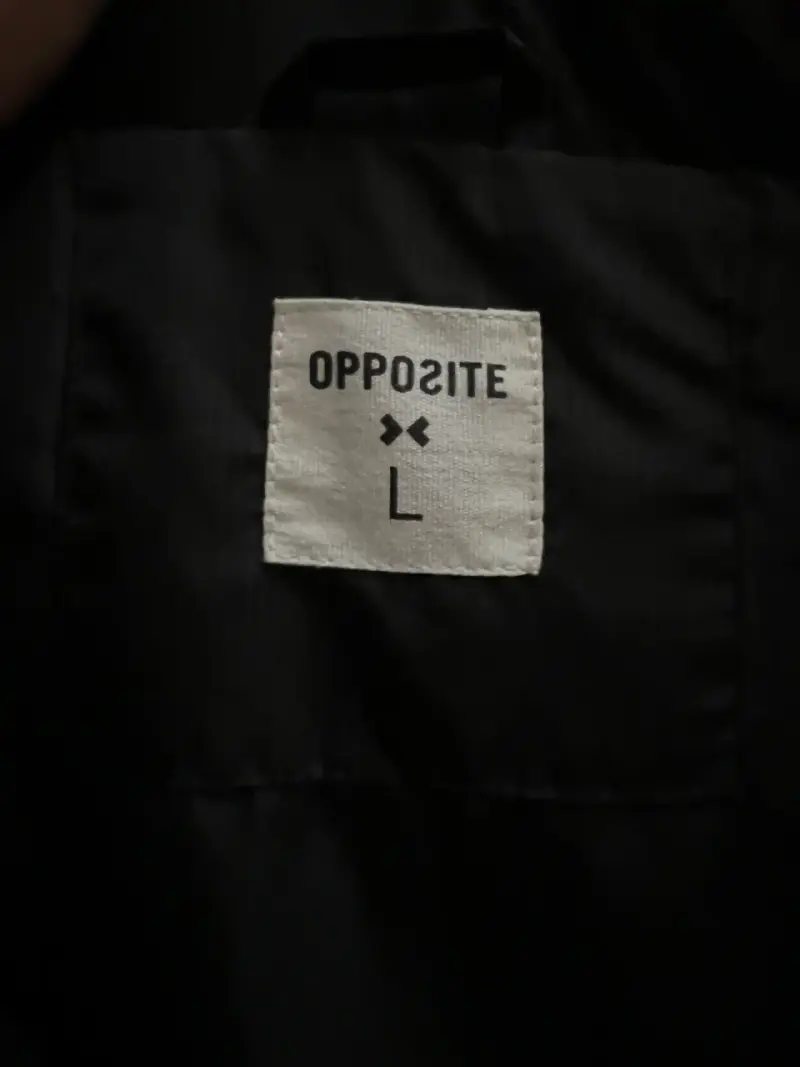 Chaqueta acolchado negro sin mangas talla L - 3
