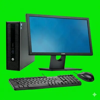 Pc Hp G1 Intel Core I5, 8gb, 500gb+ Monitor 19,wif - miniatura 1