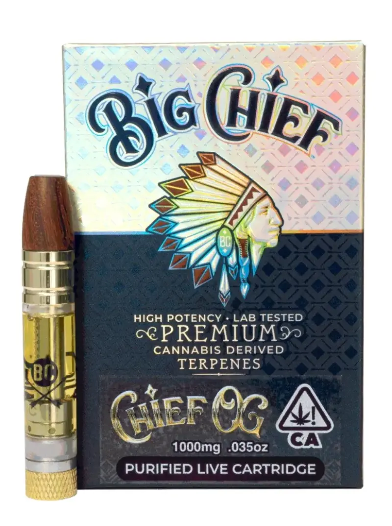 Cartucho de Vapeo Big Chief OG 1000mg