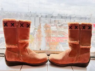 Botas de invierno con forro  para mujer - miniatura 2