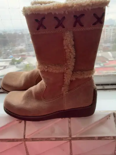 Botas de invierno con forro  para mujer - miniatura 3