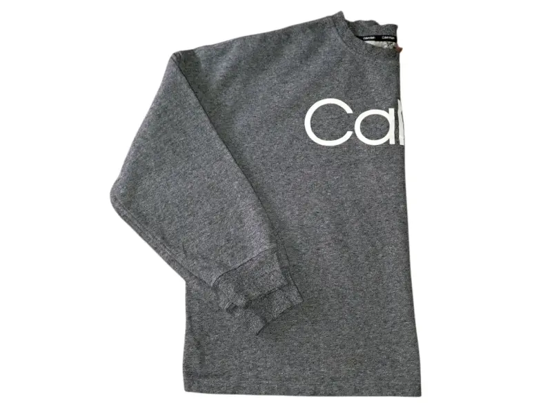 Polerón Calvin Klein gris unisex - 3