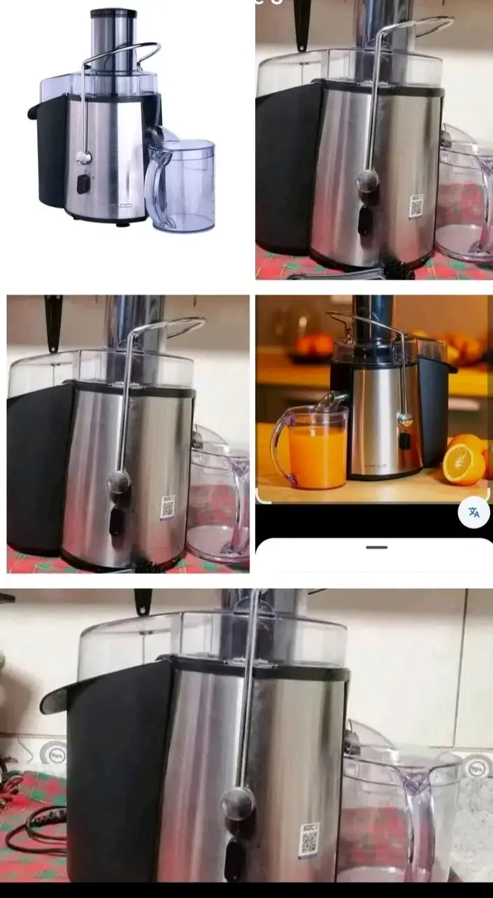 Extractor de jugo eléctrico de acero inoxidable - 1