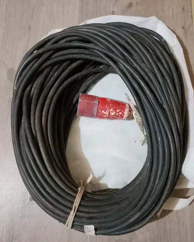Cable eléctrico de alta resistencia 35 metros - miniatura 1