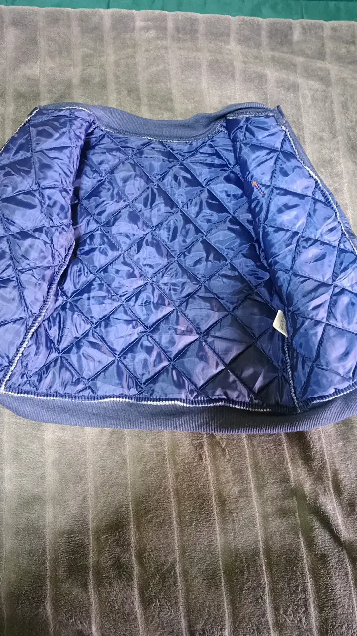 Chaqueta acolchada azul para niño - 2