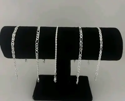 Pulseras de plata para hombre y mujer - miniatura 1