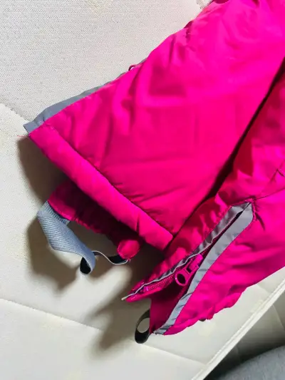 Enterito de nieve infantil rosado impermeable - miniatura 3
