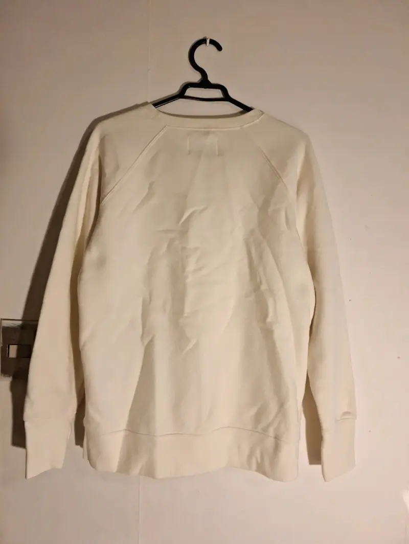 Polerón beige unisex de algodón - 2