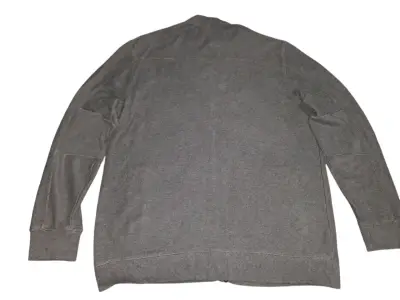 Chaqueta gris de hombre con cierre completo - miniatura 2