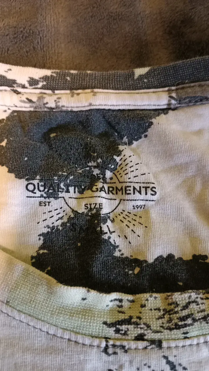 Polera estampada abstracta para hombre - 2