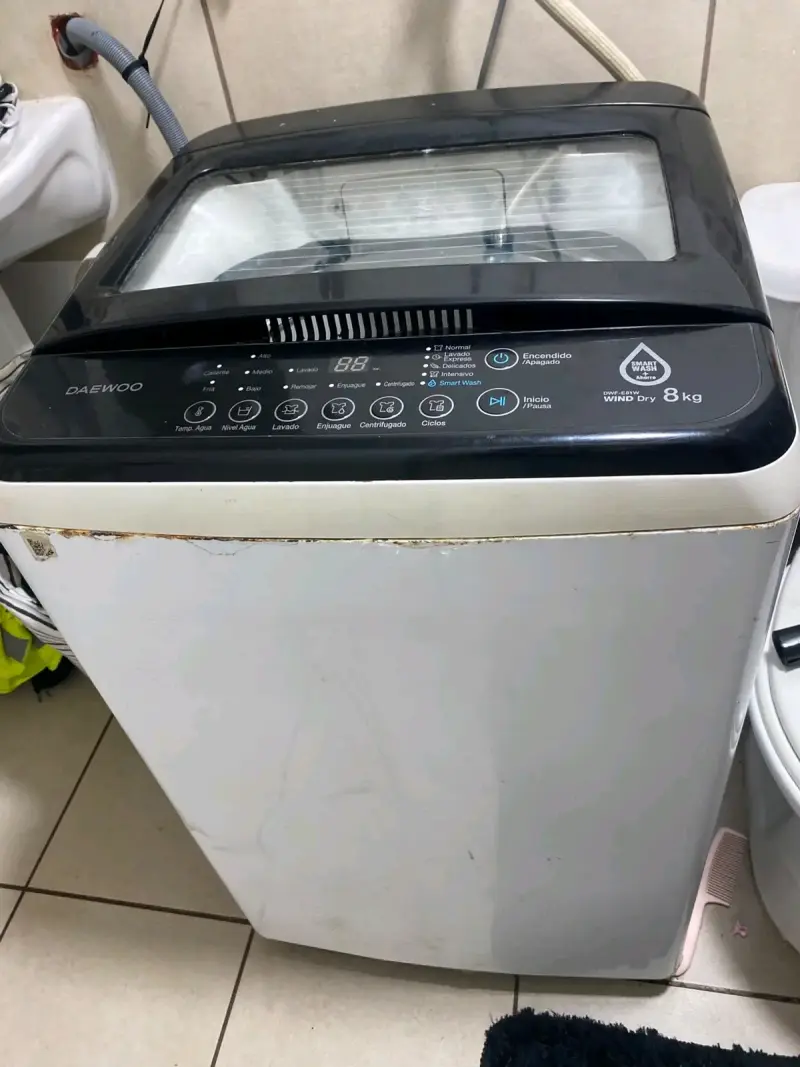Lavadora Daewoo 8kg con Smart Wash - 2
