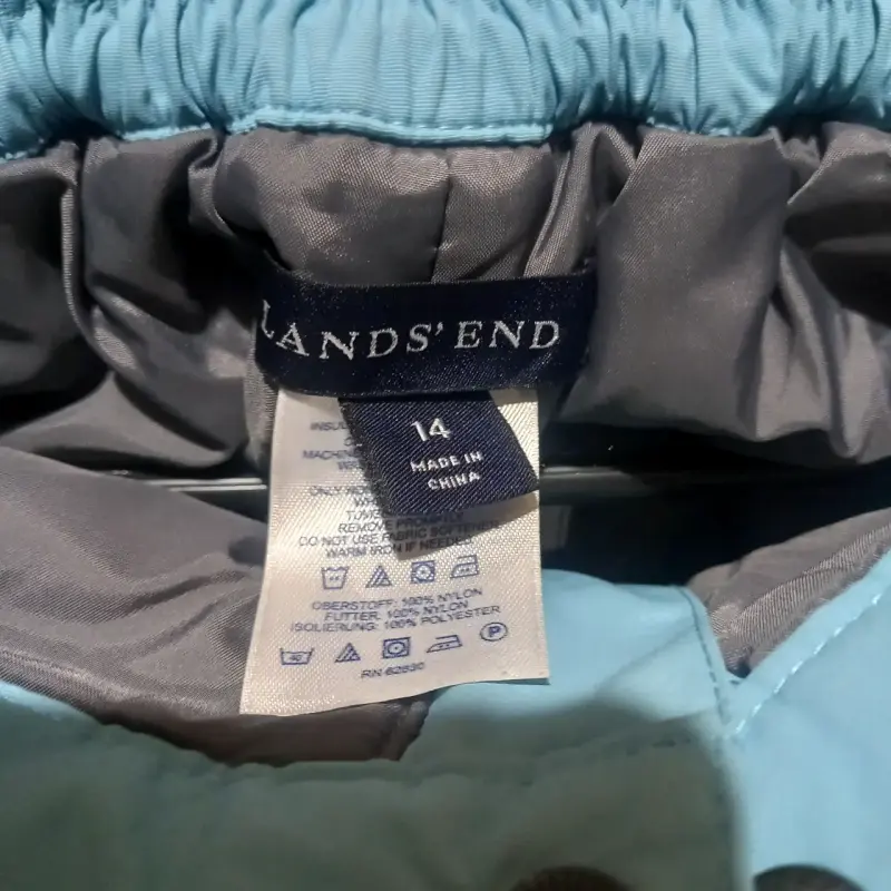 Pantalón de nieve celeste talla 14 - 3