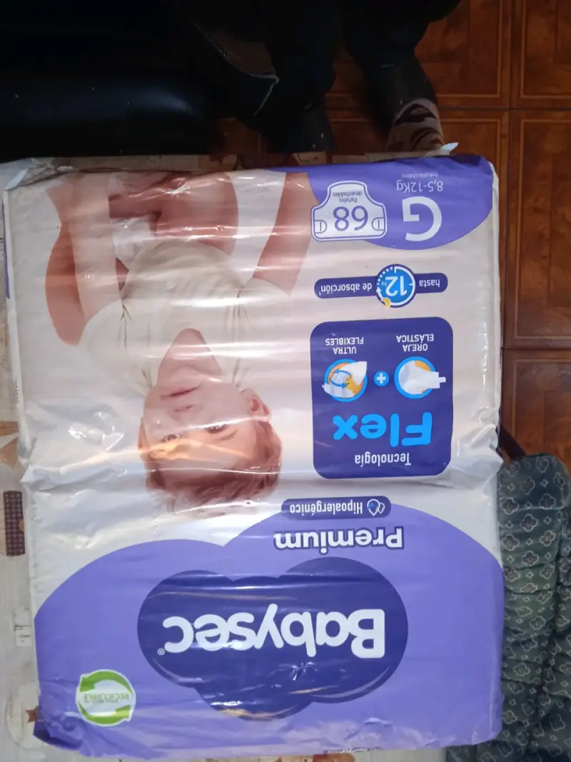 Pañales Babysec Premium Flex G 68 unidades - 2