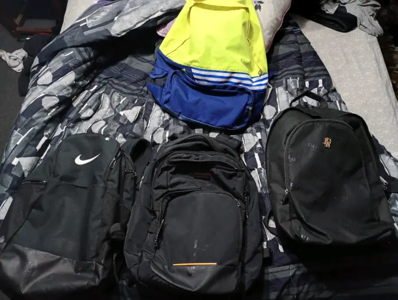 Set de mochilas deportivas y casuales