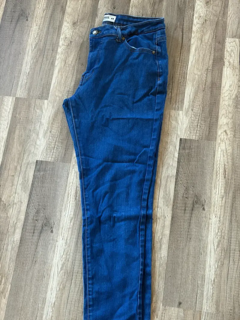 Jeans azul oscuro talla 44 para mujer - 2