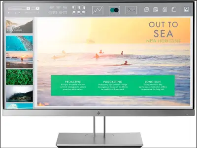 Monitor HP EliteDisplay E233 23" FHD - miniatura 1