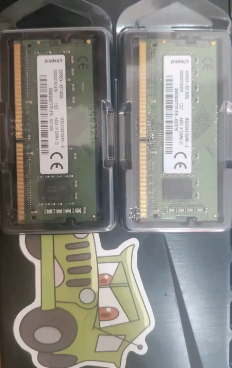 2 Memorias RAM Kingston 8GB DDR4 para Laptop - 1