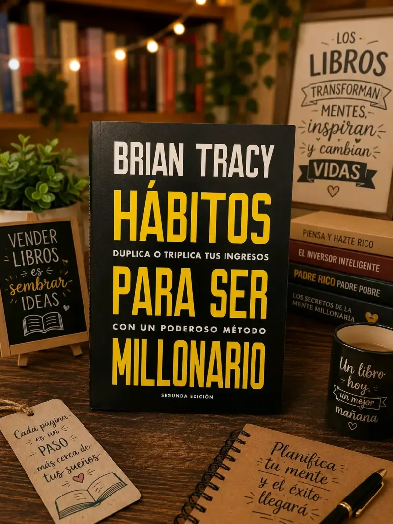 Libro 'Hábitos Para Ser Millonario' de Brian Tracy