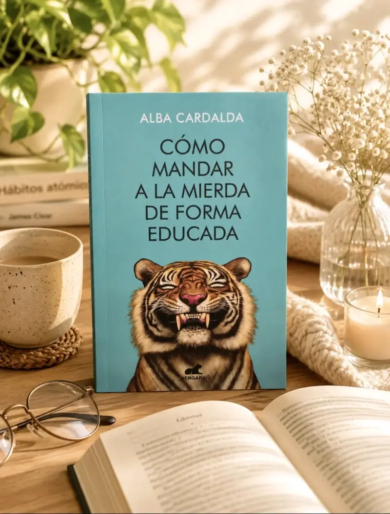 Libro 'Cómo Mandar a la Mierda de Forma Educada' de Alba Cardalda