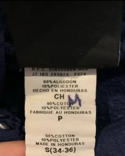 Polerón con capucha Thrasher azul oscuro - miniatura 4
