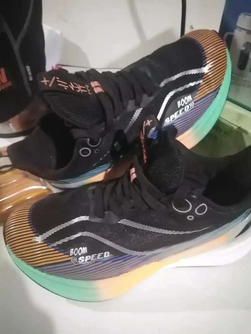 Zapatillas deportivas Boom Speed negras multicolor