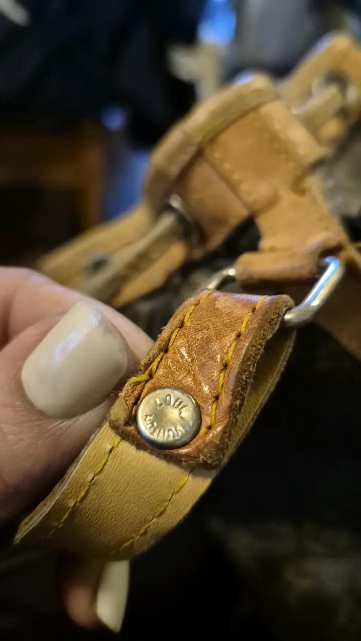 Bolso de cuero Louis Vuitton vintage - 3