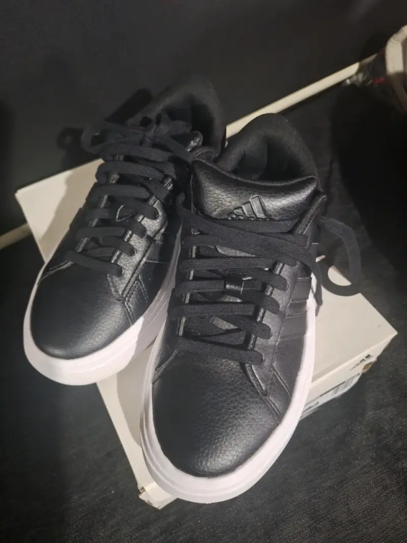 Zapatillas Adidas Grand Court Platform negras - 2