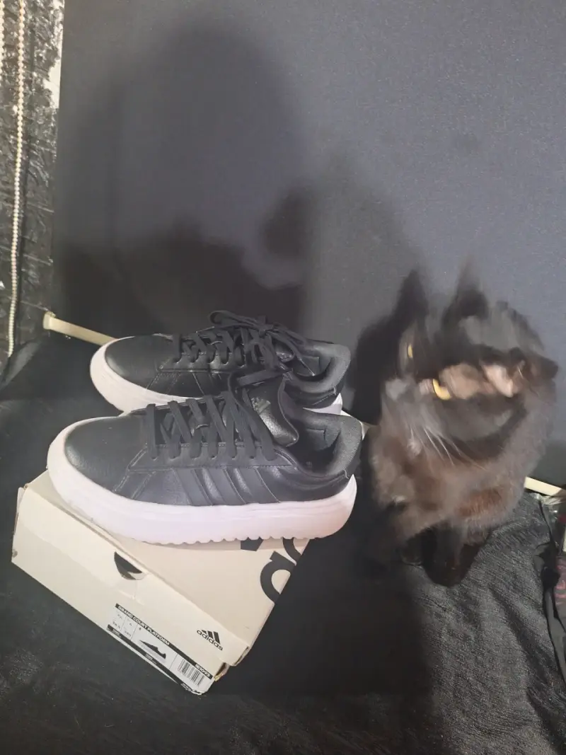 Zapatillas Adidas Grand Court Platform negras - 3