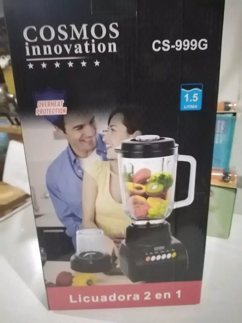 Licuadora 2 en 1 Cosmos Innovation 1.5L