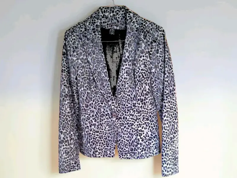 Blazer de mujer estampado animal print - 5