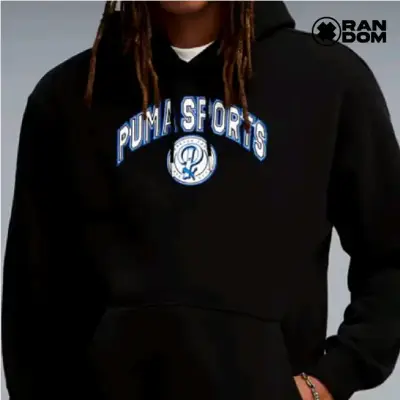 Polerón negro Puma Sports unisex - miniatura 1