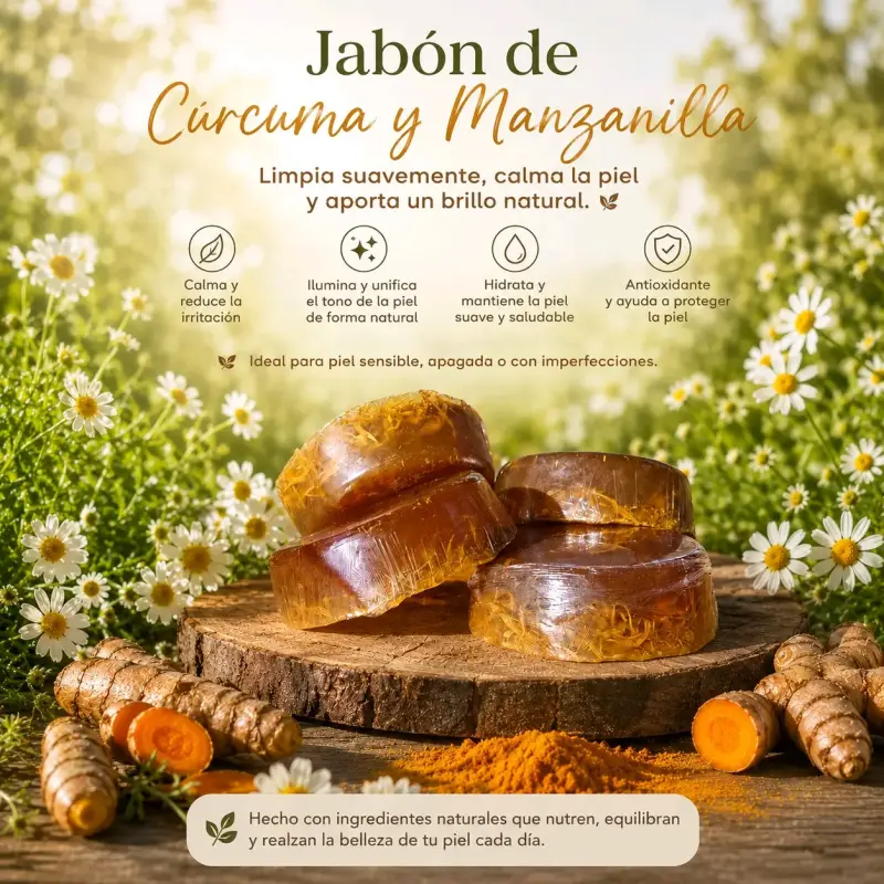 Jabones artesanales hechos a mano con mucho amor - 1
