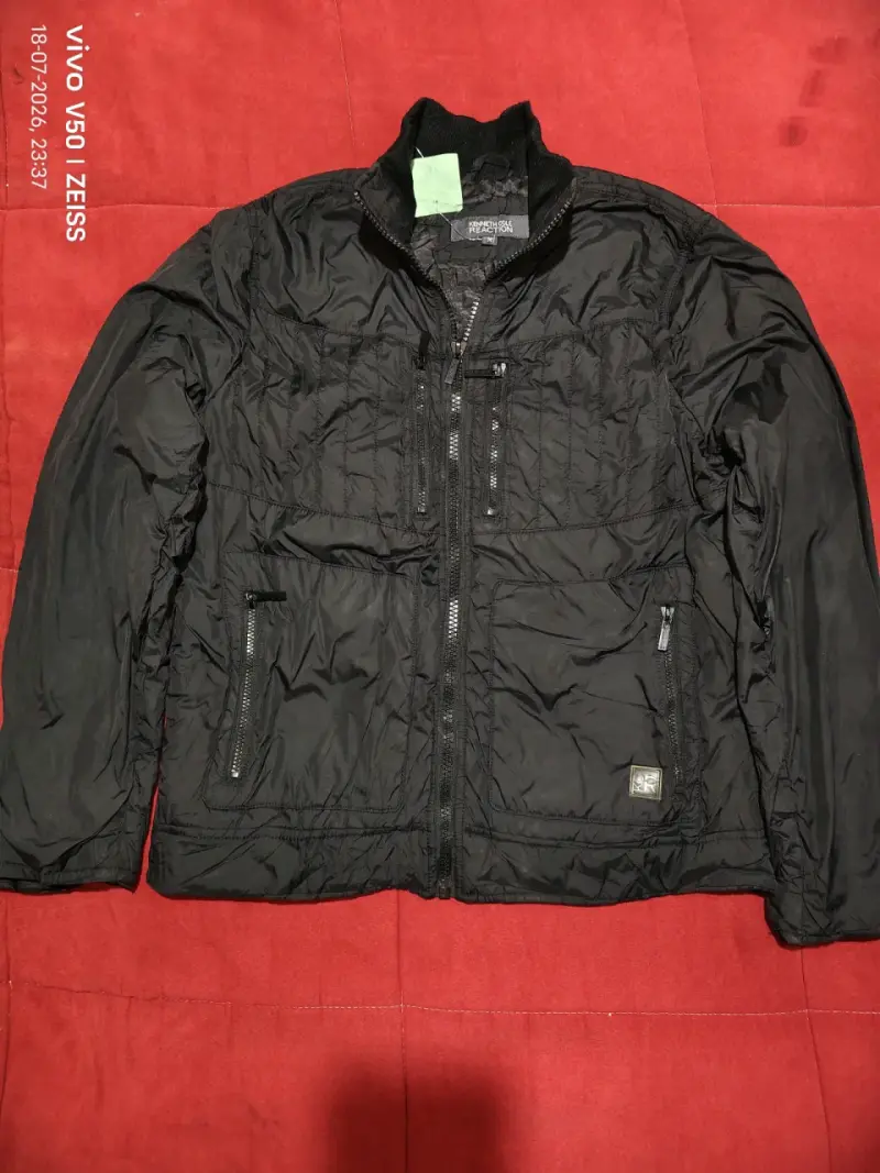 Chaqueta negra Kenneth Cole Reaction para hombre