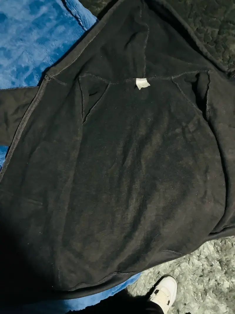 Polerón con capucha Emporio Armani EA7 negro - 6