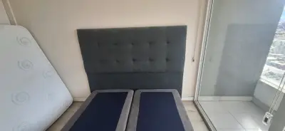 Cama 2 plazas con base europea dividida - miniatura 2