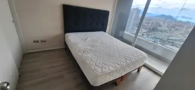 Cama 2 plazas con base europea dividida - miniatura 5